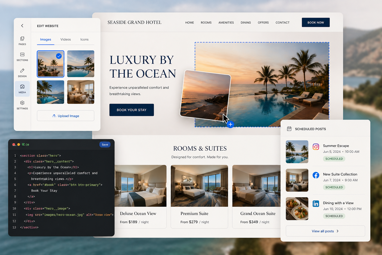 Thirty day property reset with website refresh and review backlog support